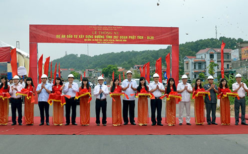 Bắc Ninh: Thông xe Dự án đầu tư xây dựng Đường tỉnh 287 đoạn Phật Tích – QL 38
