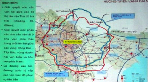  Hà Nội cần 86.000 tỷ đồng để xây đường Vành đai 5